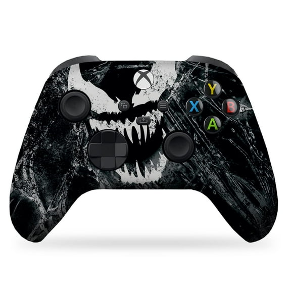DreamController Vennom Custom X-box Controller Wireless compatible with X-box One/X-box Series X/S Proudly Customized in USA with Permanent HYDRO-DIP Printing (NOT JUST A SKIN) [video game]