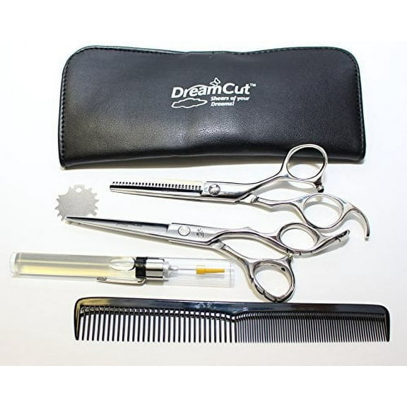 DreamCut 6" Professional Hair Scissors and Thinning Shears 440C Japanese Stainless Steel Kit