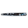 thumbnail image 1 of DreamCut Black with White flowers Expert Slant Tweezers, 1 of 4