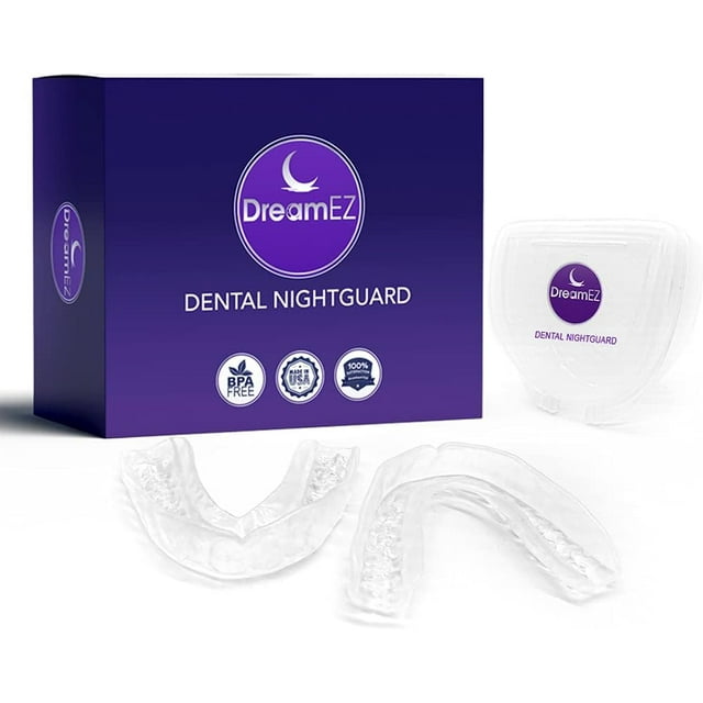 DreamEZ Ultra Comfort Dental Sleep Fit Mouthguard for Tooth Grinding