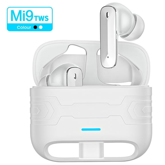 DreamFair MI9 True Wireless Earbuds,ios and Android Supported AI Translation Earphone with 115 languages ,Phone & SpeakerBluetooth 5.4,Active Noise Reduction