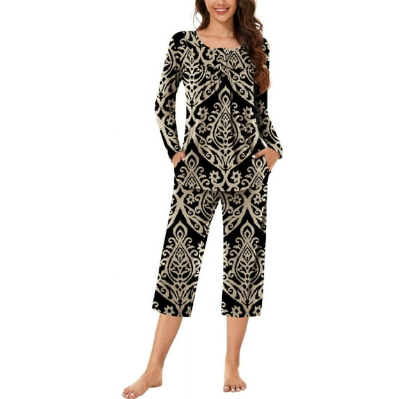 DreamFish Women's Pajama Sets Long Sleeve Button Down Sleepwear Nightwear Soft Pjs Lounge Sets