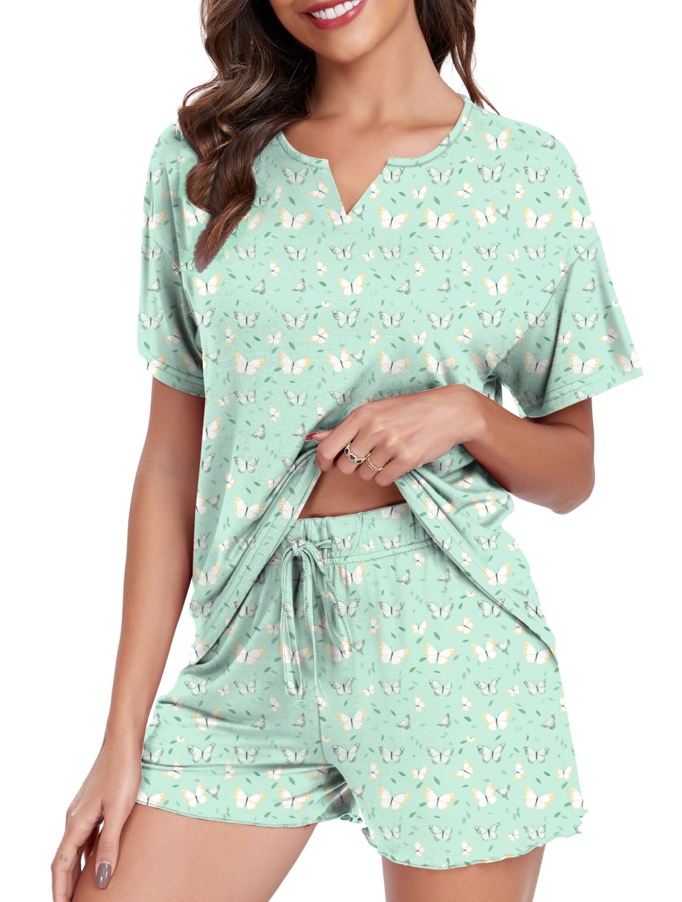 Secret treasures women's and women's plus traditional notch collar long sleeve top and pants pajama set hotsell