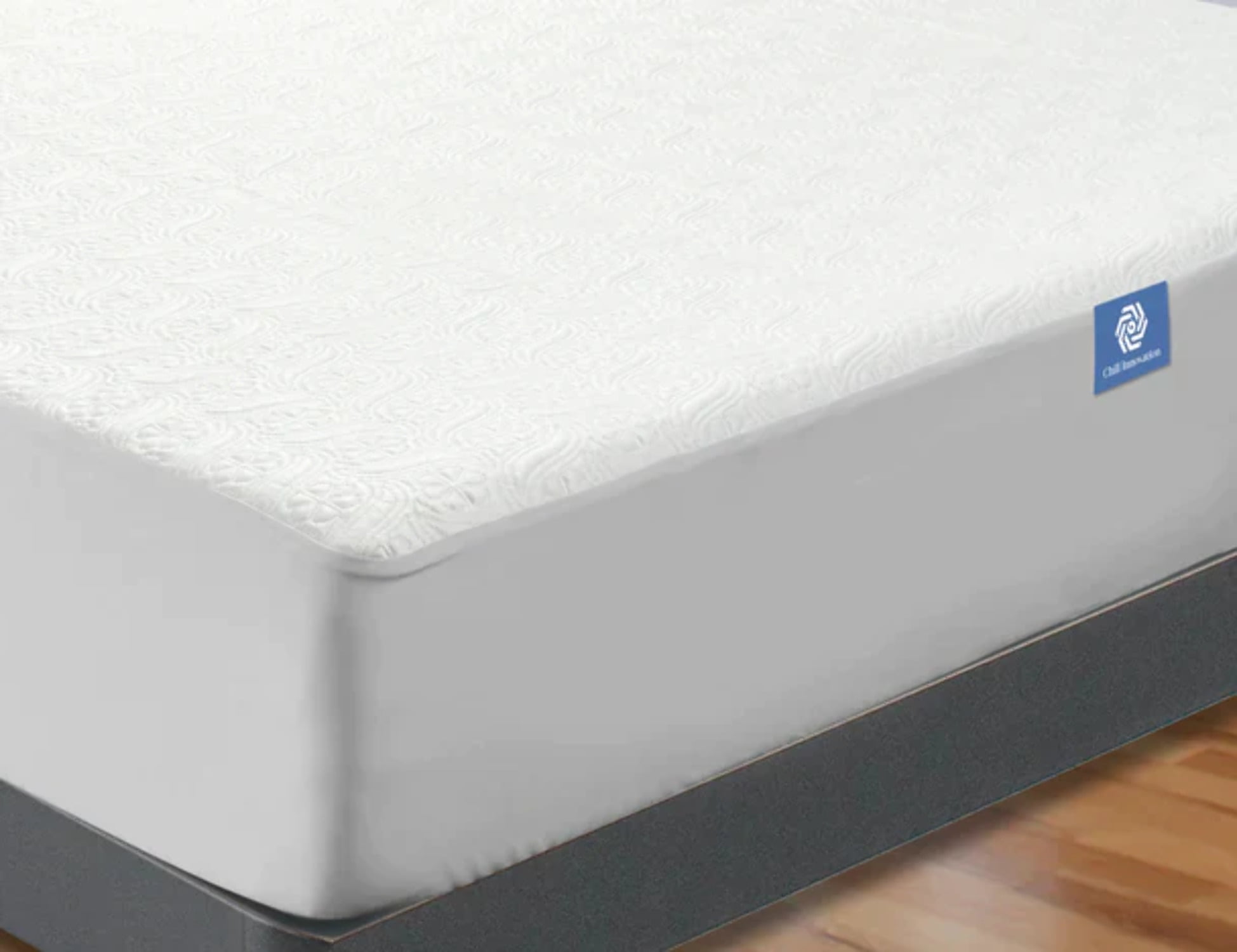 Twin White Waterproof Cooling Mattress Protector