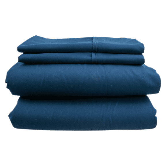 DreamGuard 4-piece Luxury 1200 Thread Count Microfiber Sheet Set (Queen, Navy)