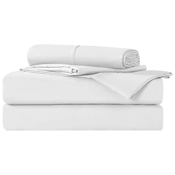 DreamGuard 4-piece Luxury 1200 Thread Count Microfiber Sheet Set (Queen, White)