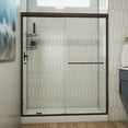 thumbnail image 1 of DreamLine Alliance Pro 56-60 in. W x 70 3/8 in. H Semi-Frameless Bypass Sliding Shower Door in Oil Rubbed Bronze and Clear Glass, 1 of 5