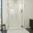 thumbnail image 1 of DreamLine Ascend 54 - 55 inch W x 72 inch H Frameless Pivot Shower Door in Chrome, 1 of 6