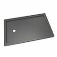 thumbnail image 1 of DreamLine DLT-1136601-T44 SlimLine 36" D x 60" W x 2 3/4" Left Drain Single Threshold Shower Base in Slate Gray, 1 of 6