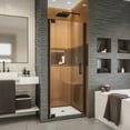 thumbnail image 1 of DreamLine Elegance-LS 27 - 29 in. W x 72 in. H Frameless Pivot Shower Door in Satin Black, 1 of 13