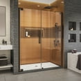 thumbnail image 1 of DreamLine Elegance-LS 63 3/4 - 65 3/4 in. W x 72 in. H Frameless Pivot Shower Door in Oil Rubbed Bronze, 1 of 13