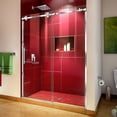 thumbnail image 1 of DreamLine Enigma Sky 56-60 in. W x 76 in. H Frameless Sliding Shower Door in Polished Stainless Steel, 1 of 5