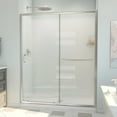 thumbnail image 1 of DreamLine Infinity-Z 30 in. D x 60 in. W x 78 3/4 in. H Sliding Shower Door Base and Wall Kit, 1 of 19