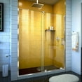 thumbnail image 1 of DreamLine Mirage-Z 50-54 in. W x 72 in. H Frameless Sliding Shower Door in Chrome, 1 of 6