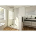 thumbnail image 1 of DreamLine SDLI30W720XTX04 Linea 30" W x 72" H Frameless Shower Screen in Brushed Nickel, 1 of 7