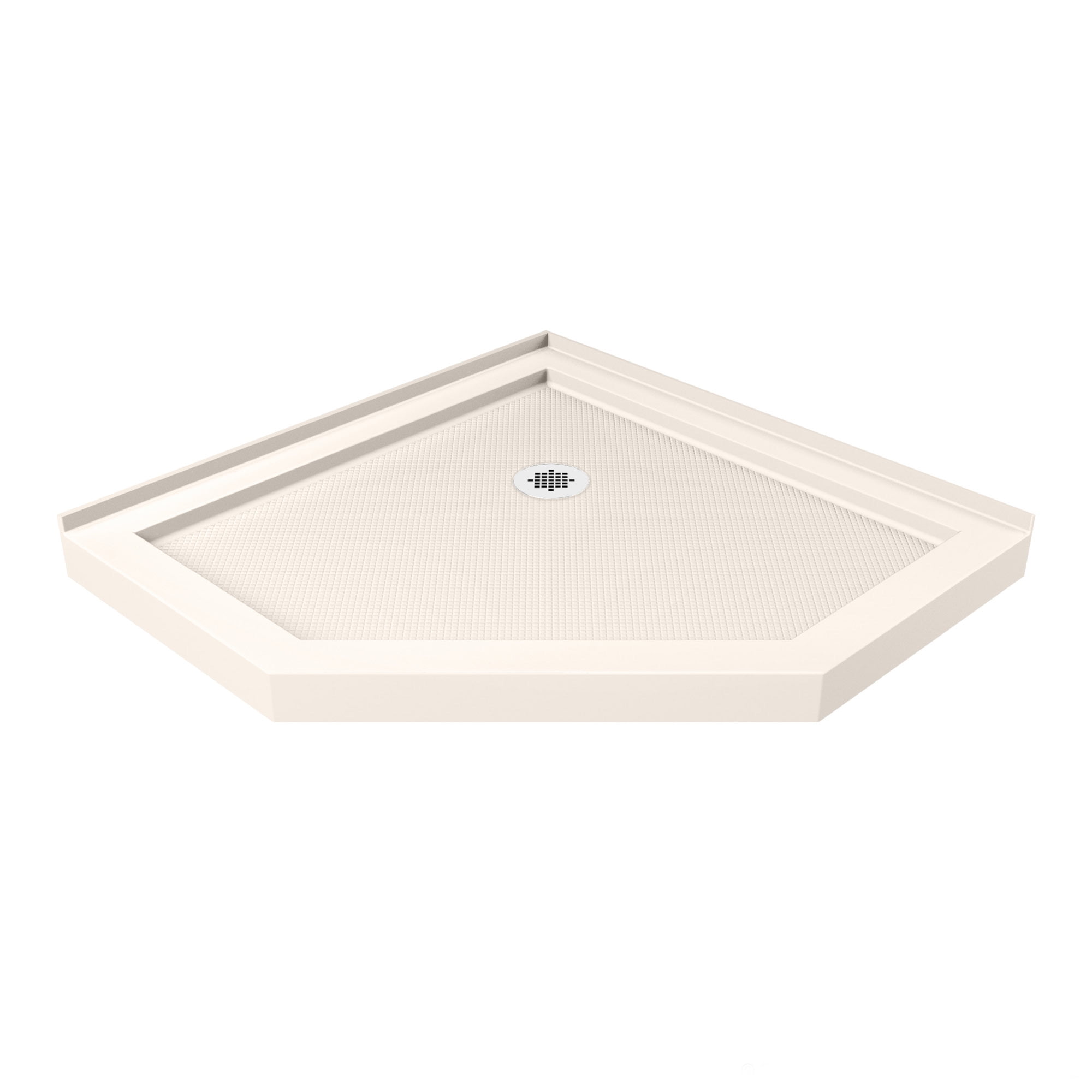 corner drain shower
