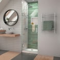 thumbnail image 1 of DreamLine Unidoor-LS 24 in. W x 72 in. H Frameless Hinged Shower Door in Chrome, 1 of 7