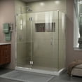thumbnail image 1 of DreamLine Unidoor-X 59 1/2 in. W x 34 3/8 in. D x 72 in. H Frameless Hinged Shower Enclosure in Chrome, 1 of 12