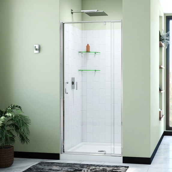 DreamLine White Wall Kit in Chrome36.00 Inches