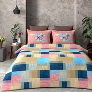 DreamNest Pure Cotton Bedding Set - Pink