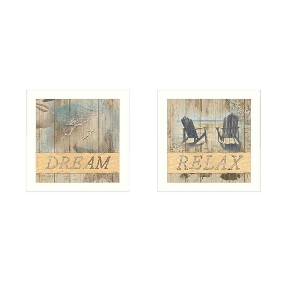 TrendyDecor4U Dream/Relax Collection By Dee Dee Printed Wall Art V184-712W