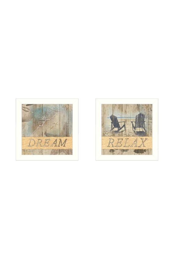 TrendyDecor4U Dream/Relax Collection By Dee Dee Printed Wall Art V184-712W