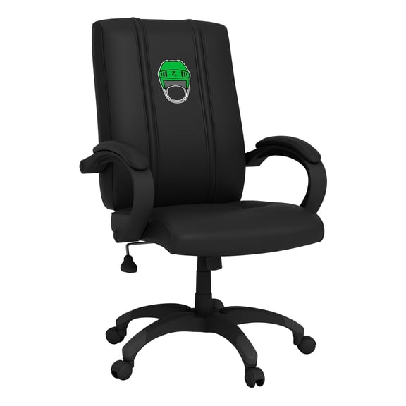 DreamSeat Black Durable Office Chair 1000 Embroidered Haunting Jack Logo