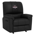 thumbnail image 1 of DreamSeat Black Rocker Recliner with Embroidered Atlanta Braves 2021 World Champions Logo, 1 of 5