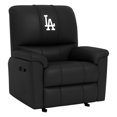 thumbnail image 1 of DreamSeat Black Rocker Recliner with Embroidered Los Angeles Dodgers Secondary Logo, 1 of 5