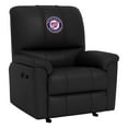 thumbnail image 1 of DreamSeat Black Rocker Recliner with Embroidered Washington Nationals Logo, 1 of 5
