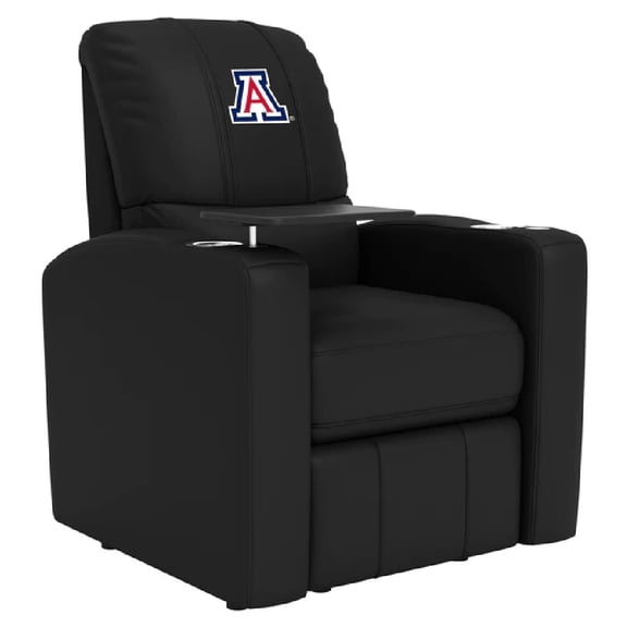 DreamSeat Black Stealth Power Recliner with Embroidered Arizona Wildcats Logo
