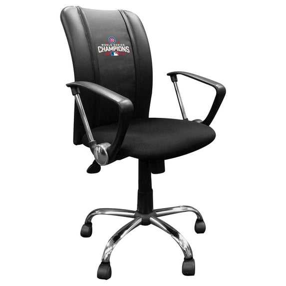 DreamSeat Chicago Cubs Logo Team Curve Office Chair