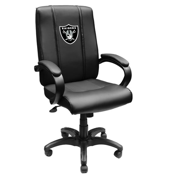DreamSeat Office Chair 1000 with Las Vegas Raiders Primary Logo in Black