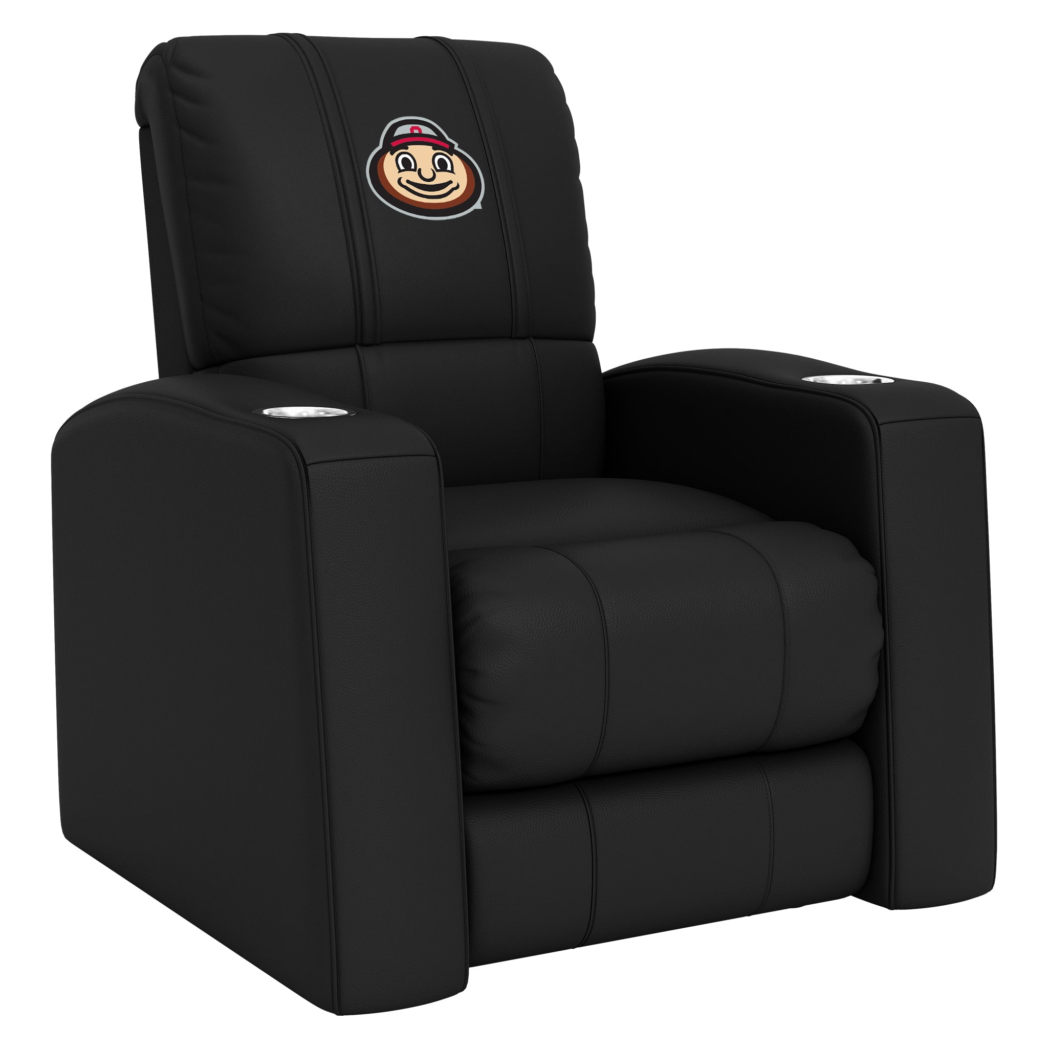 DreamSeat Relax Black Home Theater Recliner Embroidered Ohio State ...