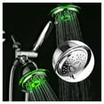 thumbnail image 1 of DreamSpa? All-Chrome 3-way LED Twin Shower System with Air Jet LED Turbo Pressure-Boost Nozzle Technology, 1 of 4