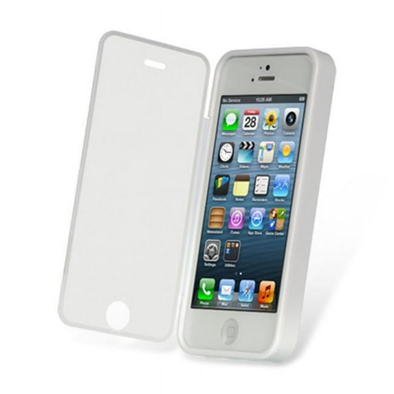 DreamWireless Hard Snap-in Case Cover For Apple iPhone 5/5S/SE, White