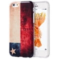 thumbnail image 1 of DreamWireless Patriotic Vintage Flag TPU Rubber Candy Skin Case Cover For Apple iPhone 6/6s, White/Red, 1 of 6