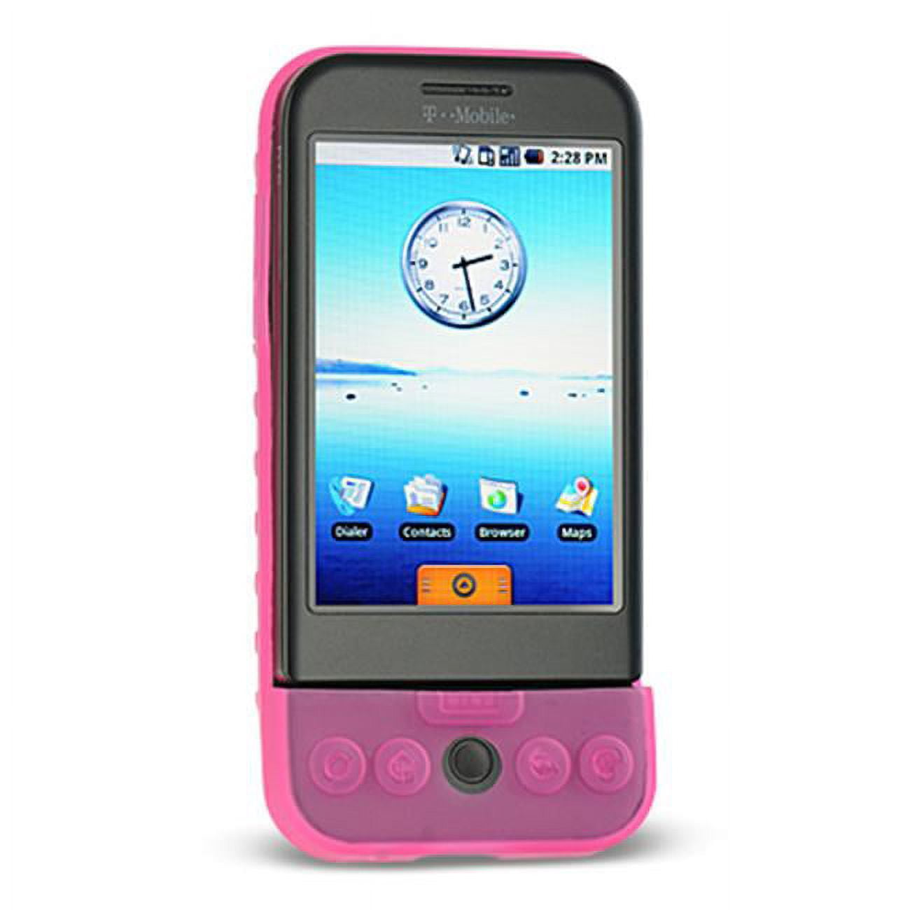 DreamWireless SCHTCG1BL-PR HTC Dream & G1 Premium Skin Case