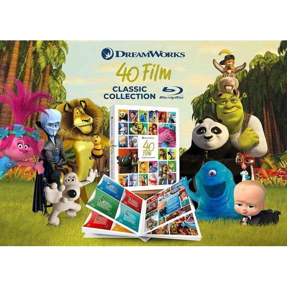 DreamWorks 40 Film Classic Collection [1998 - 2021] [Blu-ray] Limited Gift Box Set Region Free