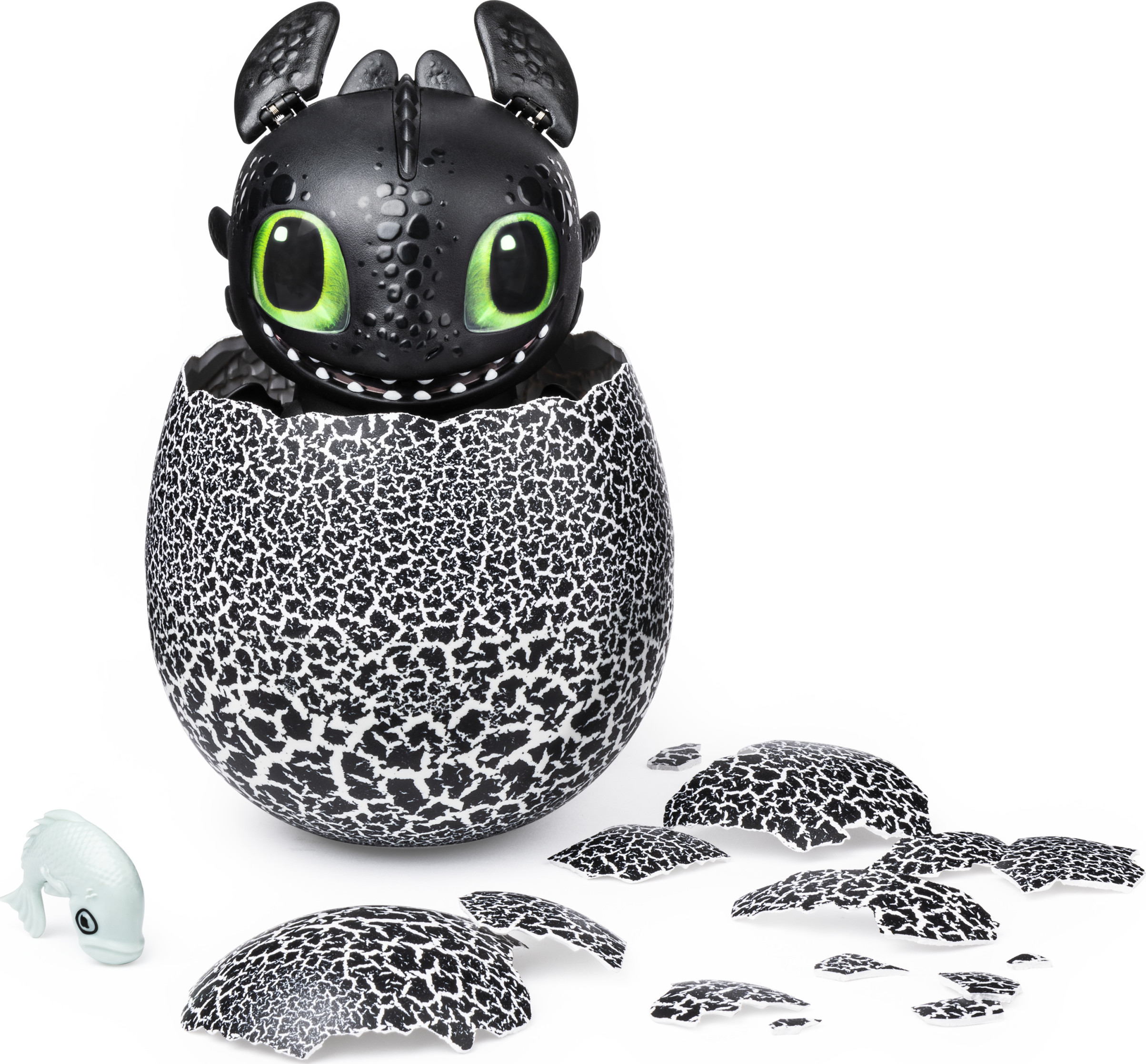 DreamWorks Dragons, Hatching Toothless Interactive Baby Dragon and Bonus Downloadable Episodes - image 1 of 8