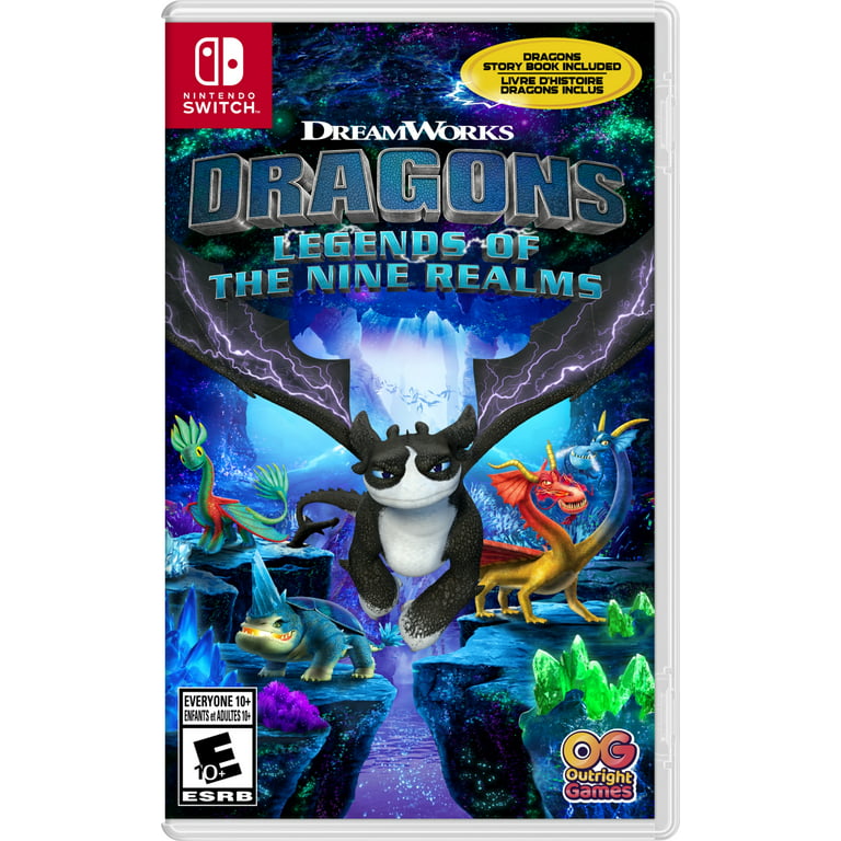 Nintendo Dragons: the of DreamWorks Realms Nine Switch - Legends