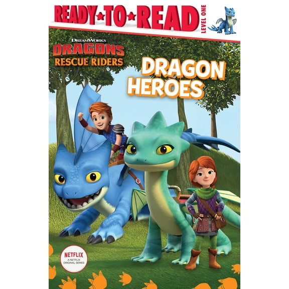 Pre-Owned DreamWorks Dragons: Rescue Riders: Dragon Heroes : Ready-to-Read Level 1 (Paperback)