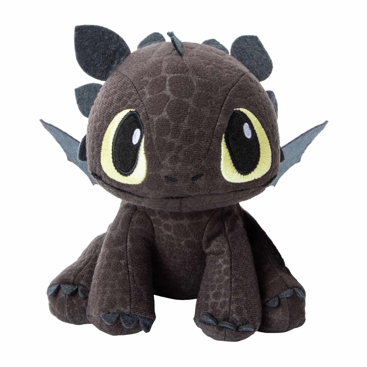 DreamWorks Dragons Toothless Plush Ultra-Soft Night Fury Cuddle Toy
