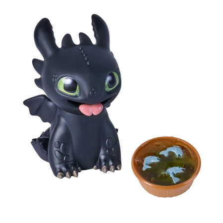 DreamWorks Dragons, How to Train Your Dragon Fish Feeding Toothless Interactive Toy for Kids 4 and up