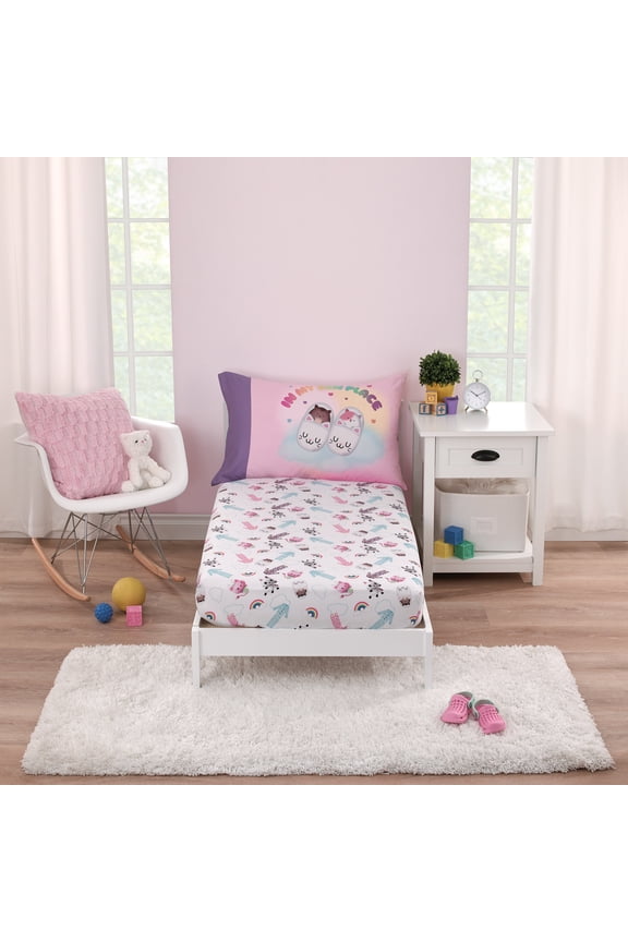 Gabby's Dollhouse Dream It Up 2 Piece Toddler Sheet Set