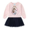 thumbnail image 1 of DreamWorks Gabby's Dollhouse Girls Long Sleeve Long Sleeve Tulle Dress (Girls), Sizes 3T-8, 1 of 5