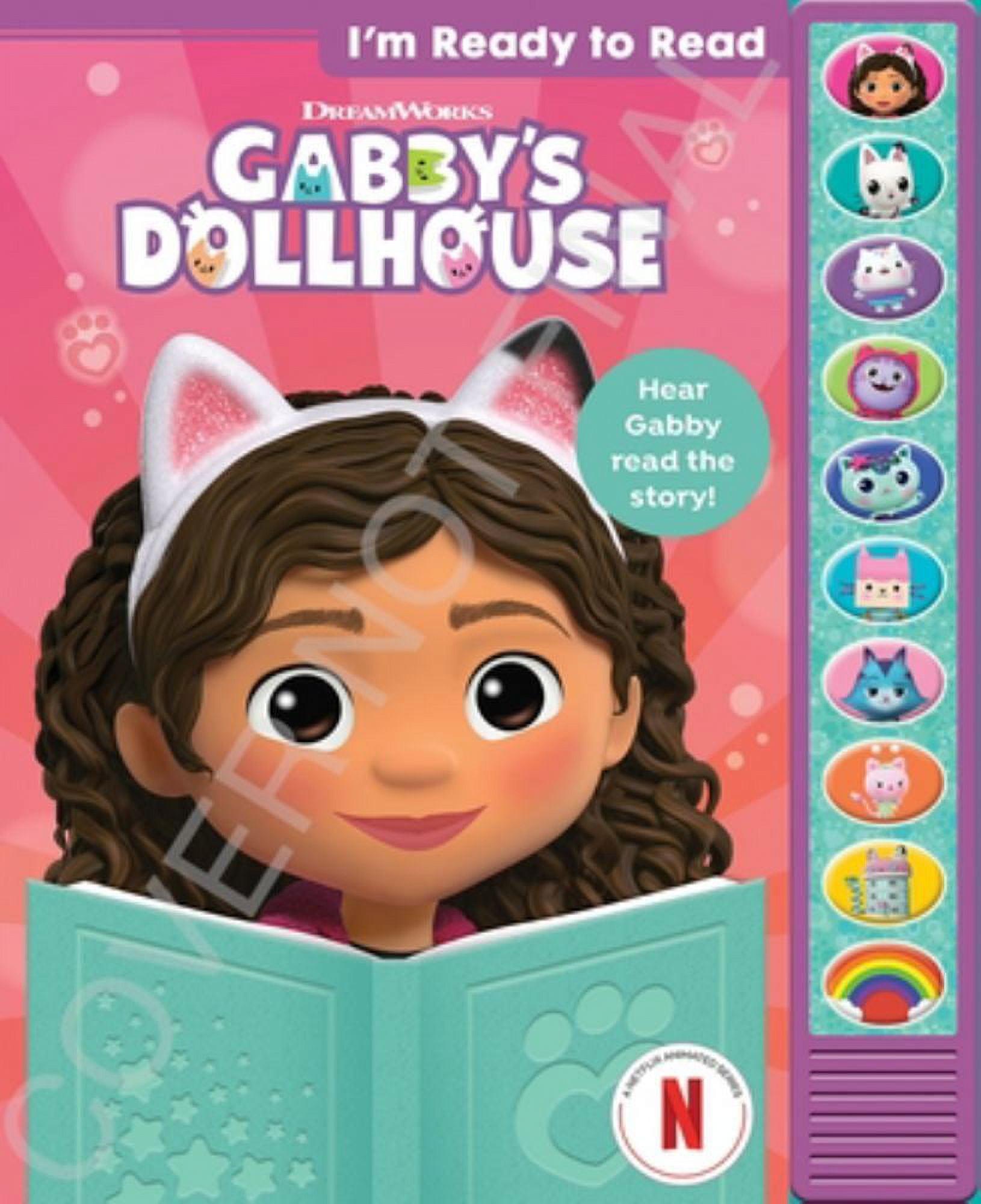 DreamWorks Gabby's Dollhouse: I'm Ready to Read Sound Book (Hardcover)