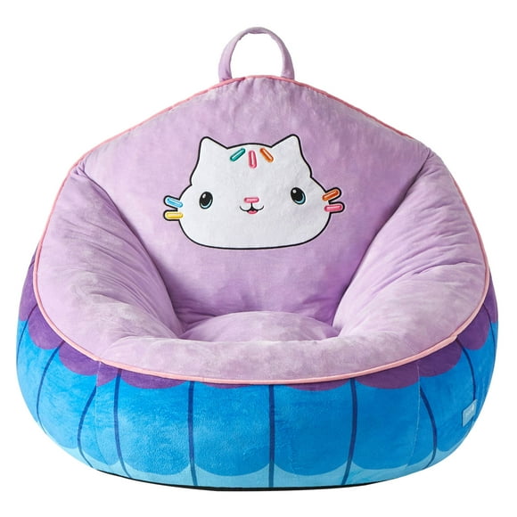 DreamWorks Gabby's Dollhouse Kids' Compressed Foam Chair, Multicolor