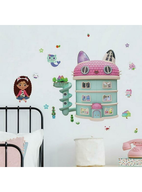 DreamWorks Gabby's Dollhouse Peel and Stick Giant Wall Decal