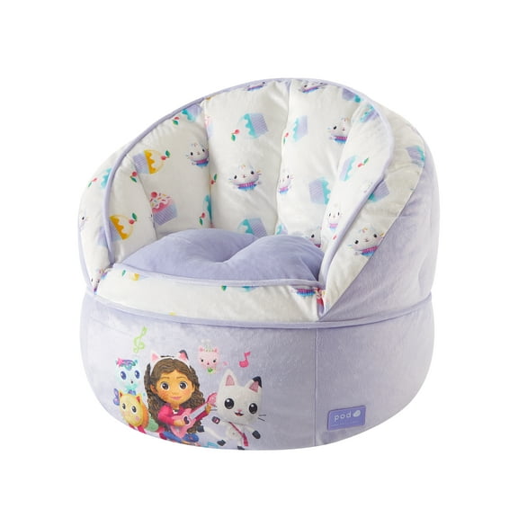 DreamWorks Gabby's Dollhouse Purple Polyester Bean Bag